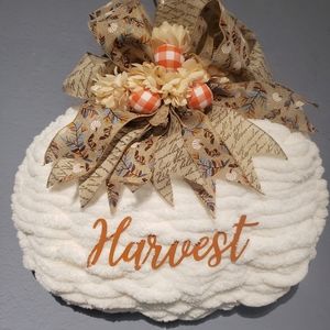 Fall Thanksgiving Harvest Wreath